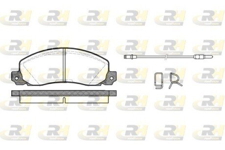 Гальмівні колодки дискові RH ROADHOUSE 2202.02