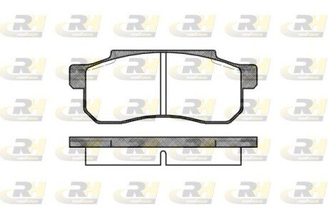 Гальмівні колодки дискові RH ROADHOUSE 2203.00