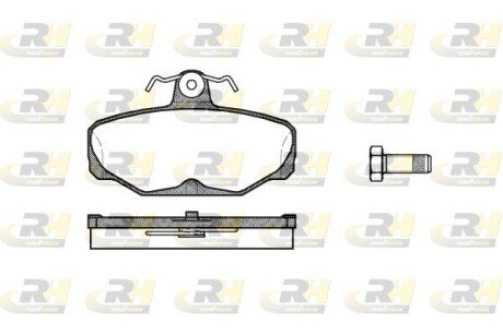 Гальмівні колодки дискові RH ROADHOUSE 2205.00 (фото 1)