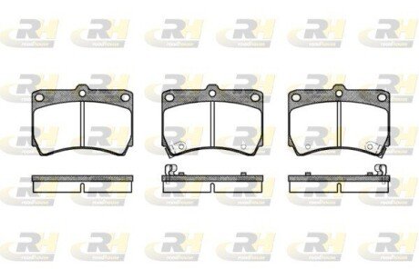 Гальмівні колодки дискові RH ROADHOUSE 2212.12