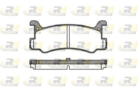 Гальмівні колодки дискові RH ROADHOUSE 2213.00