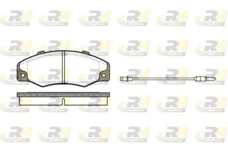 Гальмівні колодки дискові RH ROADHOUSE 2220.02