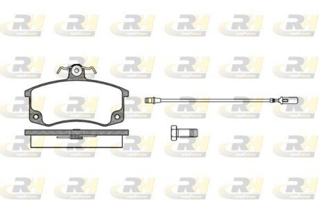 Гальмівні колодки дискові RH ROADHOUSE 2221.02