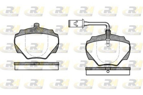 Гальмівні колодки дискові RH ROADHOUSE 2222.01