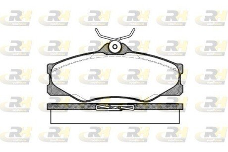 Гальмівні колодки дискові RH ROADHOUSE 2223.00
