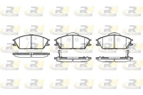 Гальмівні колодки дискові RH ROADHOUSE 2224.22