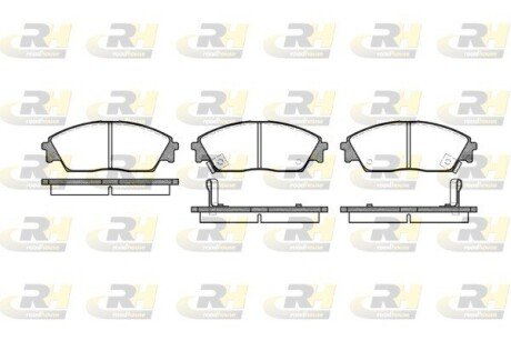 Гальмівні колодки дискові RH ROADHOUSE 2229.02