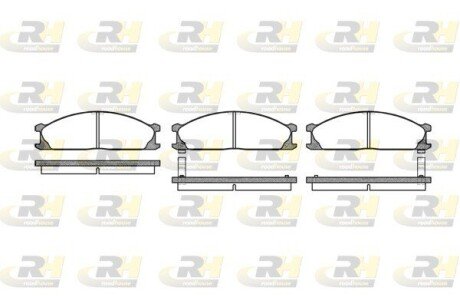 Гальмівні колодки дискові RH ROADHOUSE 2236.02