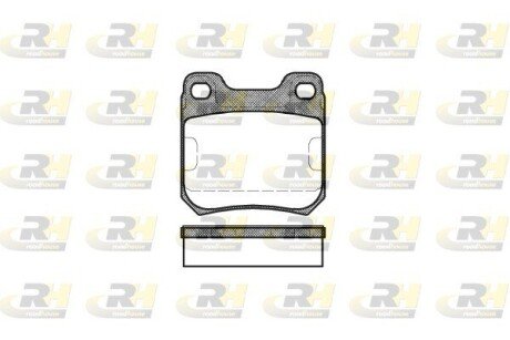 Гальмівні колодки дискові RH ROADHOUSE 2239.40