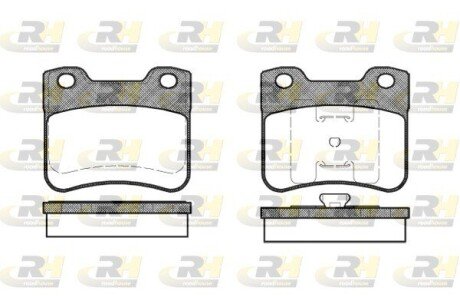 Гальмівні колодки дискові RH ROADHOUSE 2247.10