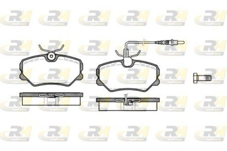 Гальмівні колодки дискові RH ROADHOUSE 2262.02