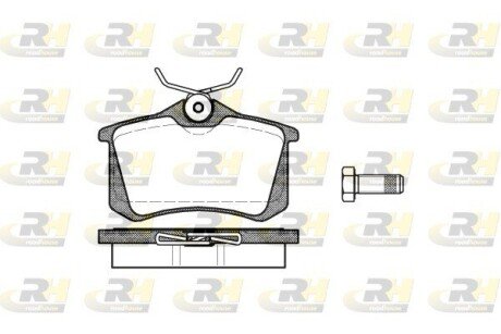 Гальмівні колодки дискові RH ROADHOUSE 2263.01