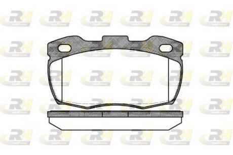 Гальмівні колодки дискові RH ROADHOUSE 2266.10