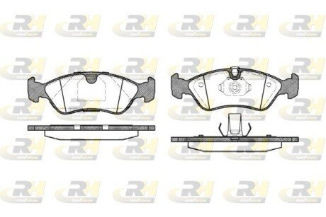 Гальмівні колодки дискові RH ROADHOUSE 2286.50