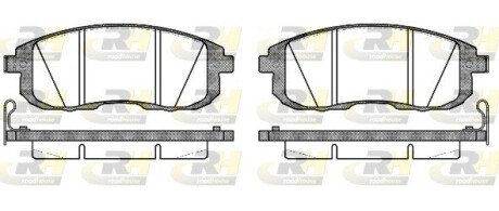 Гальмівні колодки дискові RH ROADHOUSE 2293.14 (фото 1)