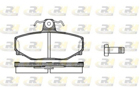 Гальмівні колодки дискові RH ROADHOUSE 2297.00