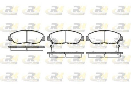Гальмівні колодки дискові RH ROADHOUSE 2324.02 (фото 1)