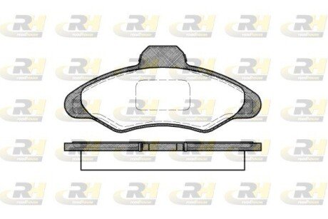 Гальмівні колодки дискові RH ROADHOUSE 2331.00