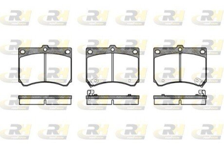 Гальмівні колодки дискові RH ROADHOUSE 2333.02
