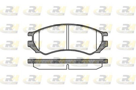 Гальмівні колодки дискові RH ROADHOUSE 2344.00