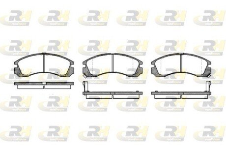 Гальмівні колодки дискові RH ROADHOUSE 2354.02