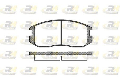 Гальмівні колодки дискові RH ROADHOUSE 2357.00