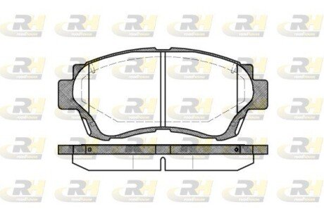 Гальмівні колодки дискові RH ROADHOUSE 2370.00