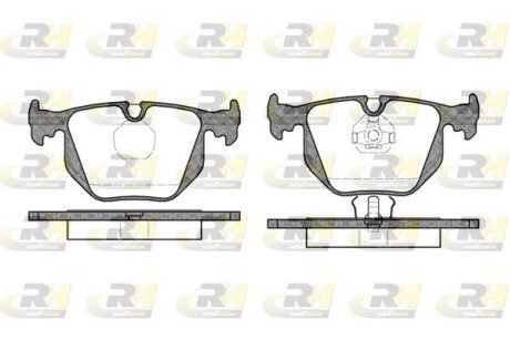 Гальмівні колодки дискові RH ROADHOUSE 2381.00