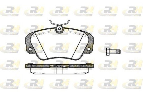 Гальмівні колодки дискові RH ROADHOUSE 2382.00