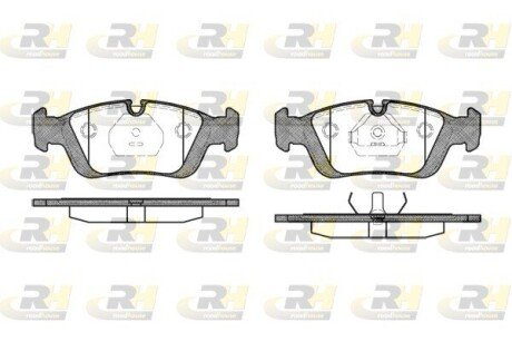 Гальмівні колодки дискові RH ROADHOUSE 2384.00