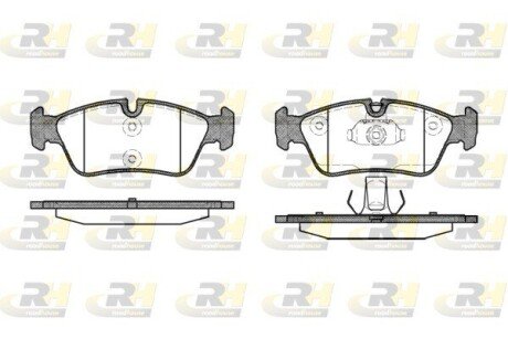 Гальмівні колодки дискові RH ROADHOUSE 2384.40