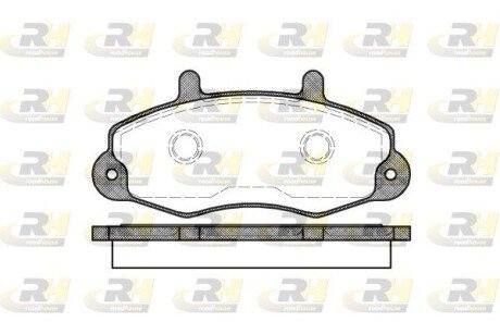 Гальмівні колодки дискові RH ROADHOUSE 2391.00