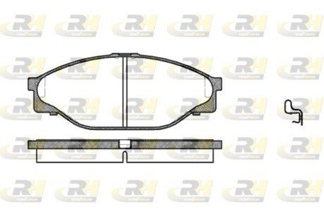 Гальмівні колодки дискові RH ROADHOUSE 2412.20