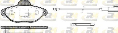 Гальмівні колодки дискові RH ROADHOUSE 2414.21