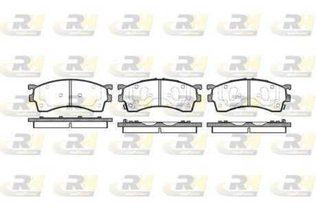Гальмівні колодки дискові RH ROADHOUSE 2415.12