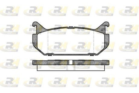 Гальмівні колодки дискові RH ROADHOUSE 2416.00