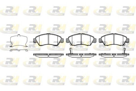 Гальмівні колодки дискові RH ROADHOUSE 2419.22