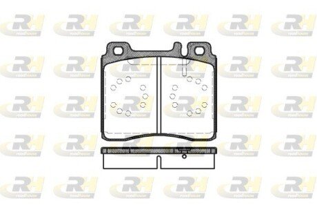 Гальмівні колодки дискові RH ROADHOUSE 2420.00