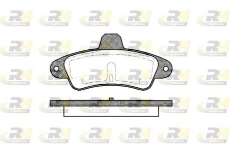 Гальмівні колодки дискові RH ROADHOUSE 2433.00