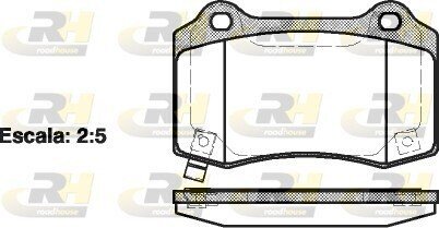 Гальмівні колодки дискові RH ROADHOUSE 2434.54