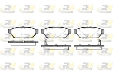 Гальмівні колодки дискові RH ROADHOUSE 2440.02