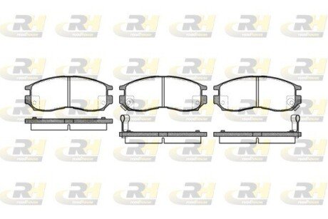 Гальмівні колодки дискові RH ROADHOUSE 2460.02