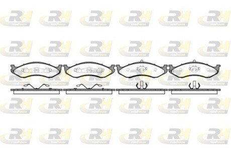 Гальмівні колодки дискові RH ROADHOUSE 2467.00