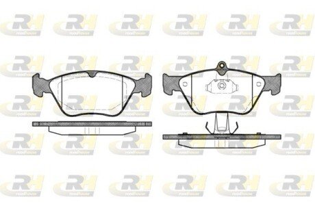 Гальмівні колодки дискові RH ROADHOUSE 2468.00