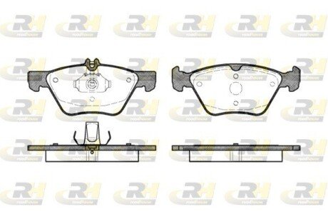 Гальмівні колодки дискові RH ROADHOUSE 2601.00