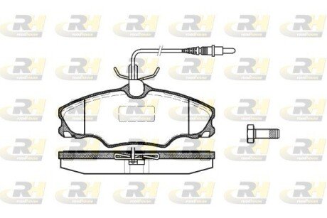 Гальмівні колодки дискові RH ROADHOUSE 2603.04