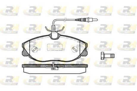 Гальмівні колодки дискові RH ROADHOUSE 2604.04