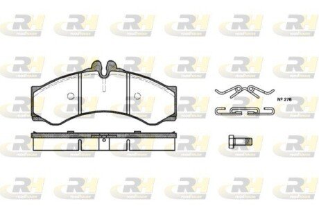 Гальмівні колодки дискові RH ROADHOUSE 2614.00