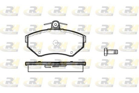 Гальмівні колодки дискові RH ROADHOUSE 2631.10