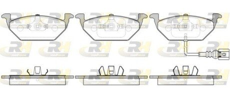 Гальмівні колодки дискові RH ROADHOUSE 2633.41